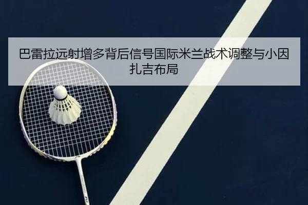 巴雷拉远射增多背后信号国际米兰战术调整与小因扎吉布局（kaiyun）